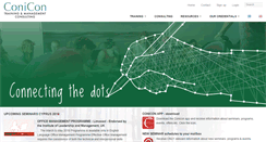 Desktop Screenshot of conicontraining.com