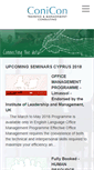 Mobile Screenshot of conicontraining.com